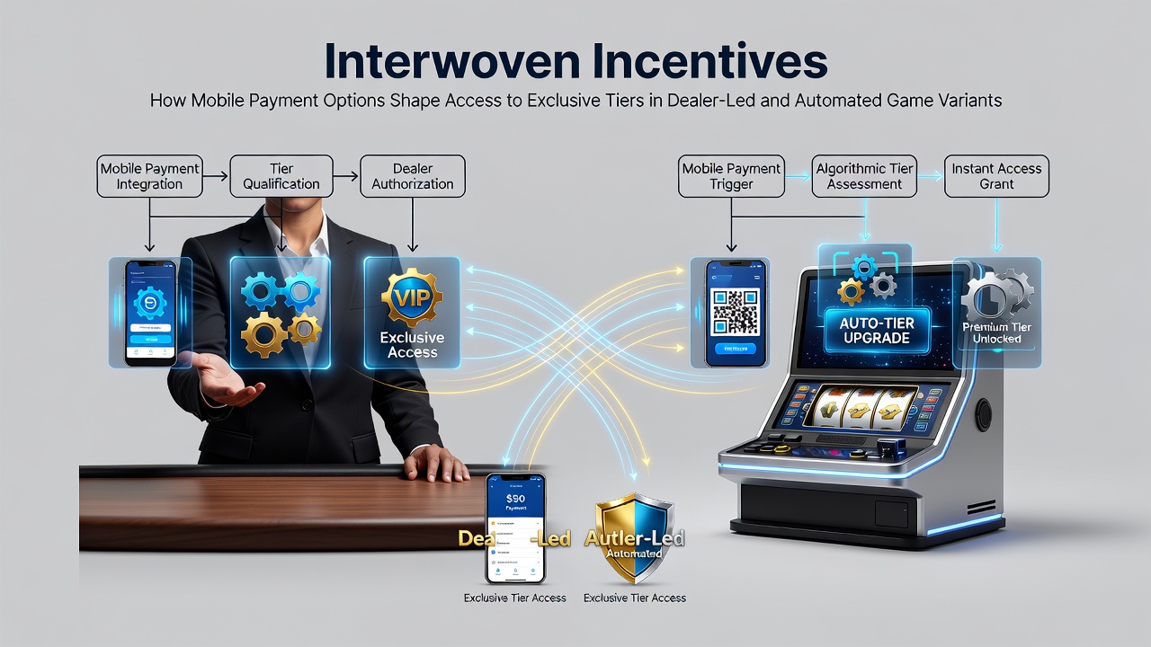Mobile Zahlungssysteme verbinden Live-Dealer-Tische mit automatisierten Slots und ermöglichen gestaffelte VIP-Zugänge