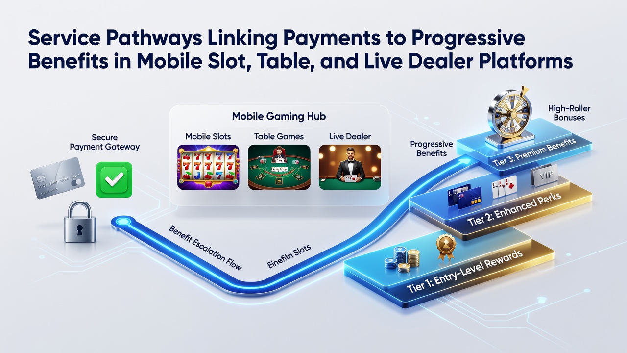 Mobile Ansicht eines Live-Dealer-Tisches mit sichtbaren Zahlungsflüssen und Treuefortschrittsanzeigen